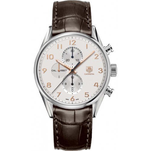 Tag Heuer Carrera Silver Dial Calibre 1887 Men's Watch CAR2012-FC6236 Tag Heuer Carrera Silver Dial Calibre 1887 Men's Watch CAR2012-FC6236